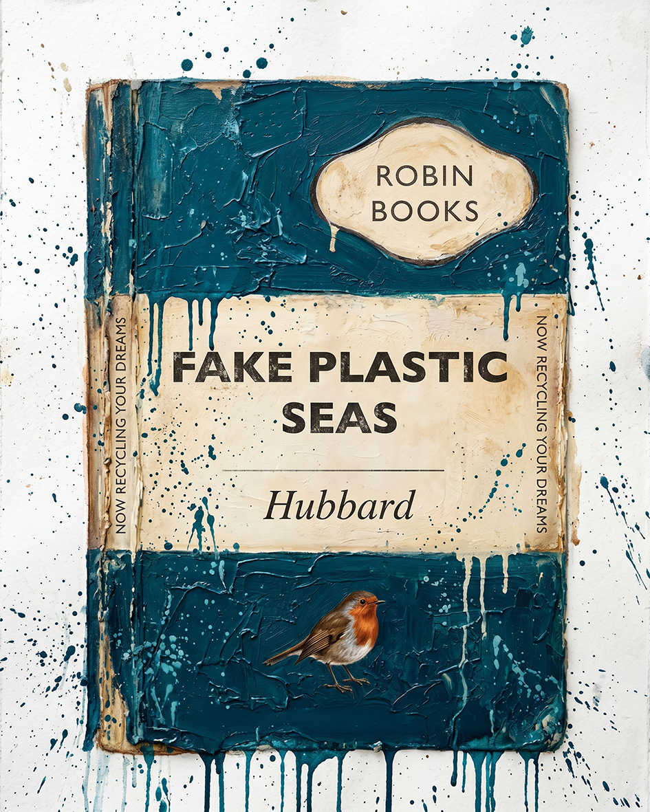 Fake Plastic Trees — Robin Books palette-knife print on aluminium composite